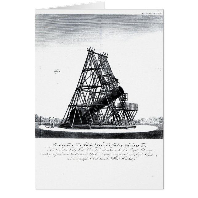 William Herschel's Veertig Foot Telescope (Voorkant)