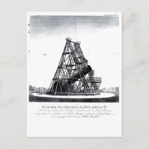 William Herschel's Veertig Foot Telescope Briefkaart