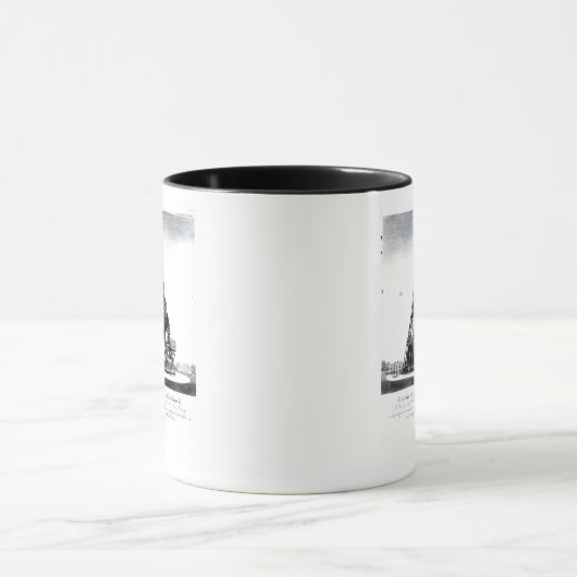 William Herschel's Veertig Foot Telescope Mok (Midden)