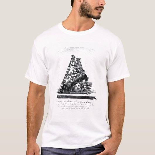 William Herschel's Veertig Foot Telescope T-shirt (Voorkant)