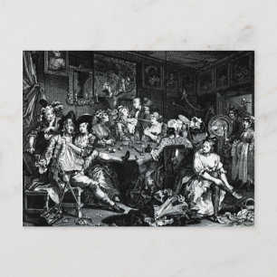 William Hogarth Art Briefkaart