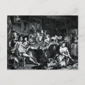 William Hogarth Art Briefkaart (Voorkant)