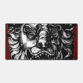 William Hogarth's Lion's Head Button's Tavern Bureaumat (Voorkant)