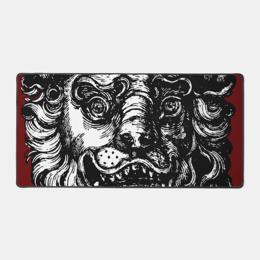 William Hogarth's Lion's Head Button's Tavern Bureaumat (Voorkant)