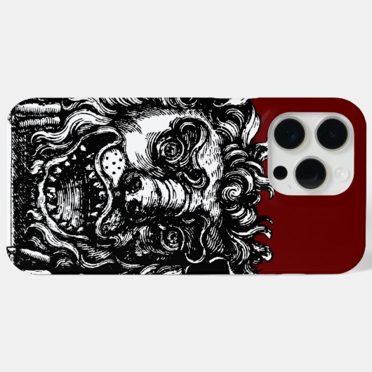 William Hogarth's Lion's Head Button's Tavern Case-Mate iPhone Case (Achterkant (horizontaal))