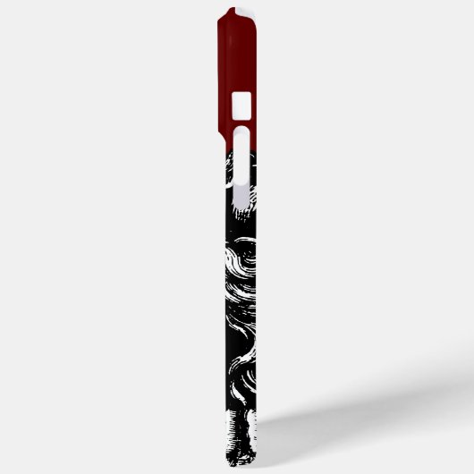 William Hogarth's Lion's Head Button's Tavern Case-Mate iPhone Case (Achterkant / Links)