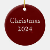 William Hogarth's Lion's Head Button's Tavern Keramisch Ornament (Achterkant)