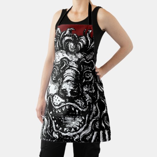 William Hogarth's Lion's Head Button's Tavern Schort (Insitu)