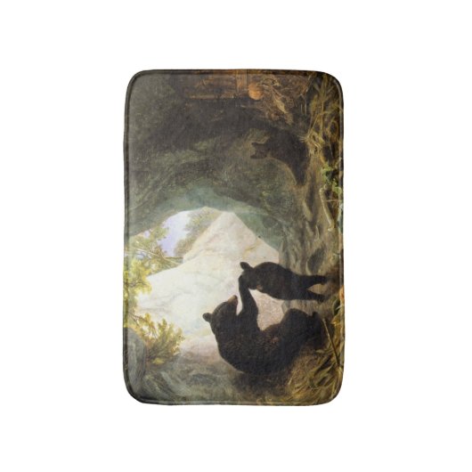 William Holbrook Beard Beer and Cubs 1864 Badmat (Voorkant Verticaal)