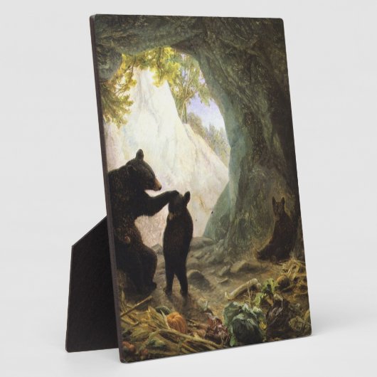 William Holbrook Beard Beer and Cubs 1864 Fotoplaat (Zijkant)