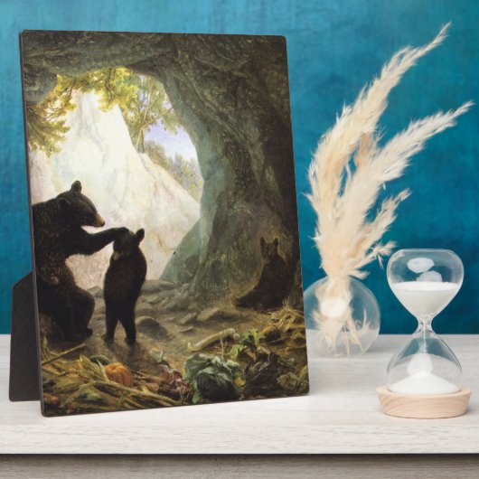 William Holbrook Beard Beer and Cubs 1864 Fotoplaat (Zijkant)