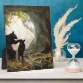 William Holbrook Beard Beer en welpen 1864 Fotoplaat (Zijkant)