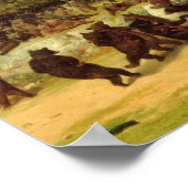 William Holbrook Beard - De Beer Dance Poster (Hoek)