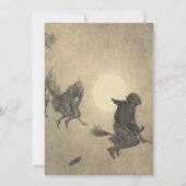 William Holbrook Beard The Witch's Ride 1870 Kaart (Voorkant)