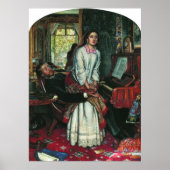 William Holman Hunt Awakening Conscience Poster (Voorkant)