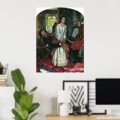 William Holman Hunt Awakening Conscience Poster (Thuiskantoor)