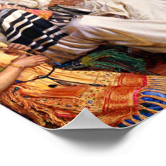 William Holman Hunt Het vinden van de Savior Poster (Hoek)