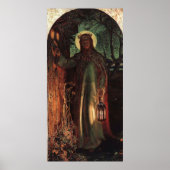 William Holman Hunt Light of the World Poster (Voorkant)
