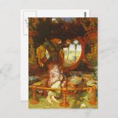 William Holman Hunt The Lady of Shalott Briefkaart (Voorkant / Achterkant)