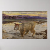 William Holman Hunt The Scapegoat Poster (Voorkant)