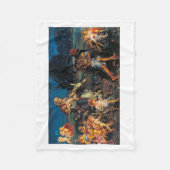 William Holman Hunt - Triumph of the Innocents Fleece Deken (Voorkant)