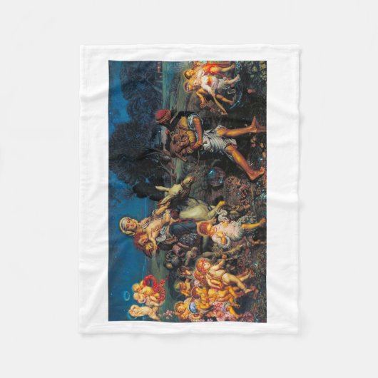 William Holman Hunt - Triumph of the Innocents Fleece Deken (Voorkant)