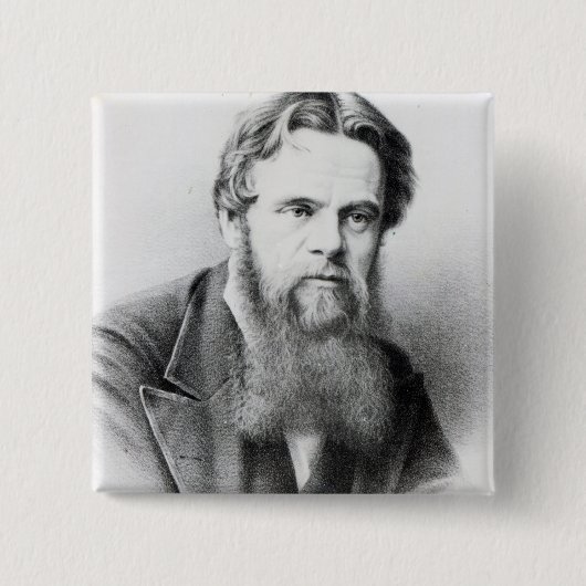 William Holman Hunt Vierkante Button 5,1 Cm (Voorkant)