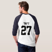William Howard Taft "27" T-shirt (Achterkant volledig)
