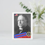 William Howard Taft Baseball Card Briefkaart (Staand voorkant)