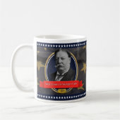William Howard Taft Historische Mok (Links)