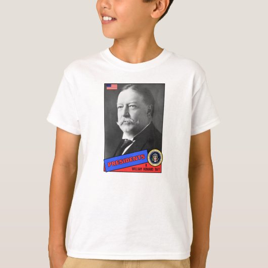 William Howard Taft-honkaart T-shirt (Voorkant)
