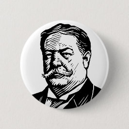 William Howard Taft knop Ronde Button 5,7 Cm