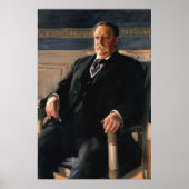 WILLIAM HOWARD TAFT Portrait van Anders L. Zorn Poster (Voorkant)