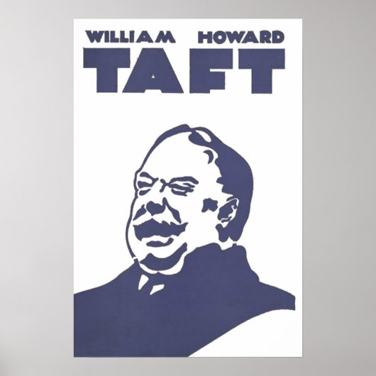 William Howard Taft US President Poster (Voorkant)