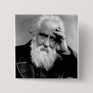 William Huggins, 1910 Vierkante Button 5,1 Cm