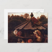 William Hunt-Festival van St. Swithin, The Dovecot Briefkaart (Voorkant / Achterkant)