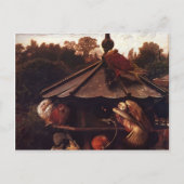 William Hunt-Festival van St. Swithin, The Dovecot Briefkaart (Voorkant)