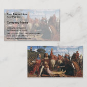 William Hunt- Rienzi Vowing for Justice Visitekaartje (Voorkant / Achterkant)
