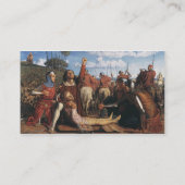 William Hunt- Rienzi Vowing for Justice Visitekaartje (Achterkant)