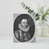 William I Prince of Oranje Briefkaart (Staand voorkant)