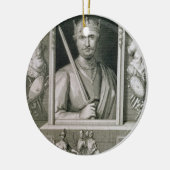 William I the Conqueror (1027-87) King of England Keramisch Ornament (Links)