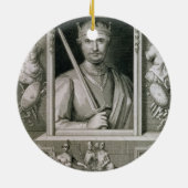 William I the Conqueror (1027-87) King of England Keramisch Ornament (Achterkant)