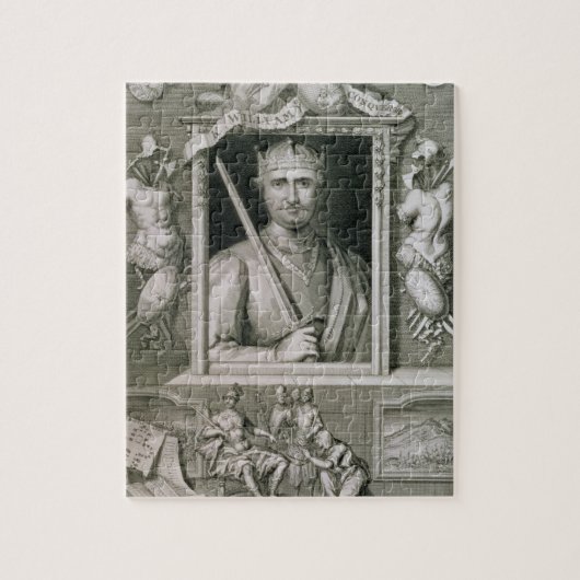 William I the Conqueror (1027-87) King of England Legpuzzel (Verticaal)