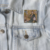 William II King of Sicily Vierkante Button 5,1 Cm (In situ)