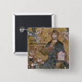 William II King of Sicily Vierkante Button 5,1 Cm (Voorkant /achterkant)