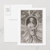 William II "Rufus" (c.1056-1100) King of England Briefkaart (Voorkant / Achterkant)