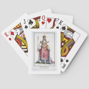 William III (1650-1702) van Sinaasappel, 1780 (gek Pokerkaarten