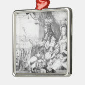 William III en Mary II Metalen Ornament (Links)