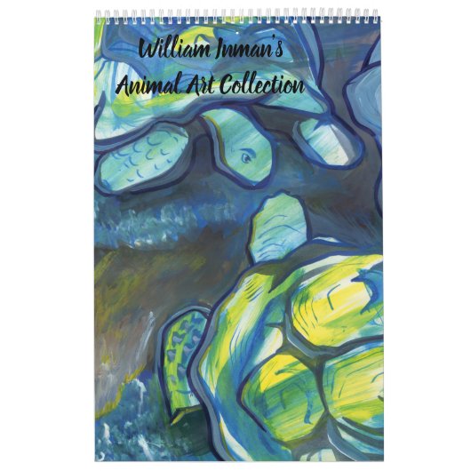 William Inman's Animal Art Collectie Calendar Kalender (Hoes)