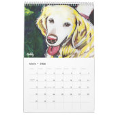 William Inman's Animal Art Collectie Calendar Kalender (Mar 2026)